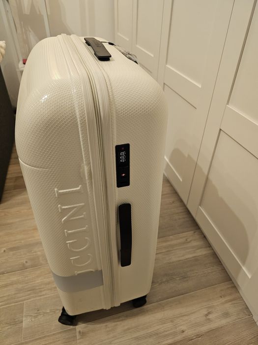 Walizka podróżna PUCCINI duża Biała Nowa