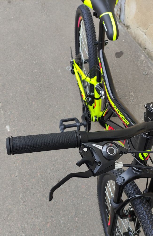 Подростковый Велосипед Viper Blackmount, 24 Колесо Черно Лимонный