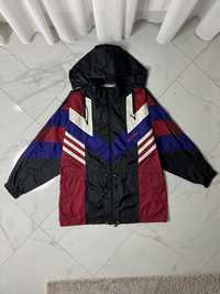 Vintage Adidas Windbreaker ylon jacket track 90s multicolor men’s