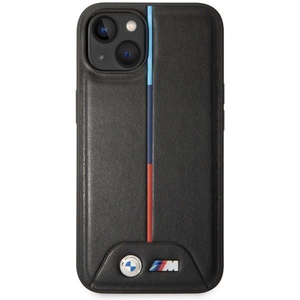 Etui Bmw M Quilted Tricolor Na Iphone 15 / 14 / 13 - Czarne