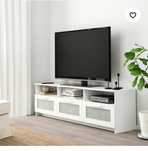 Móvel Multiuso Branco com 3 gavetas