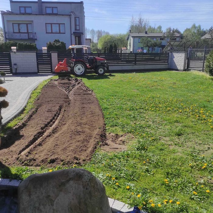 Glebogryzarka separacyjna , koszenie nieużytków