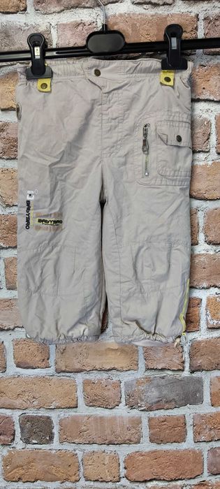 Gabygro ocieplane spodnie zimowe beżowe 81 cm