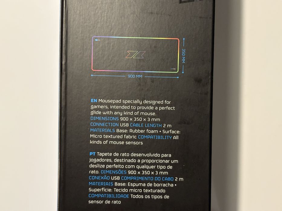 Tapete rato gaming 1Life GMP:SLIDE XL RGB