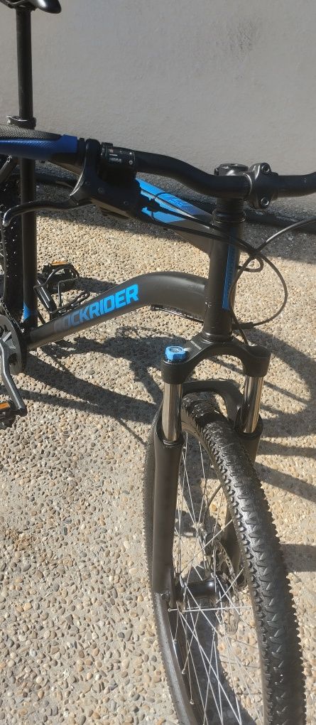 Rockrider st120 com travões hidráulicos