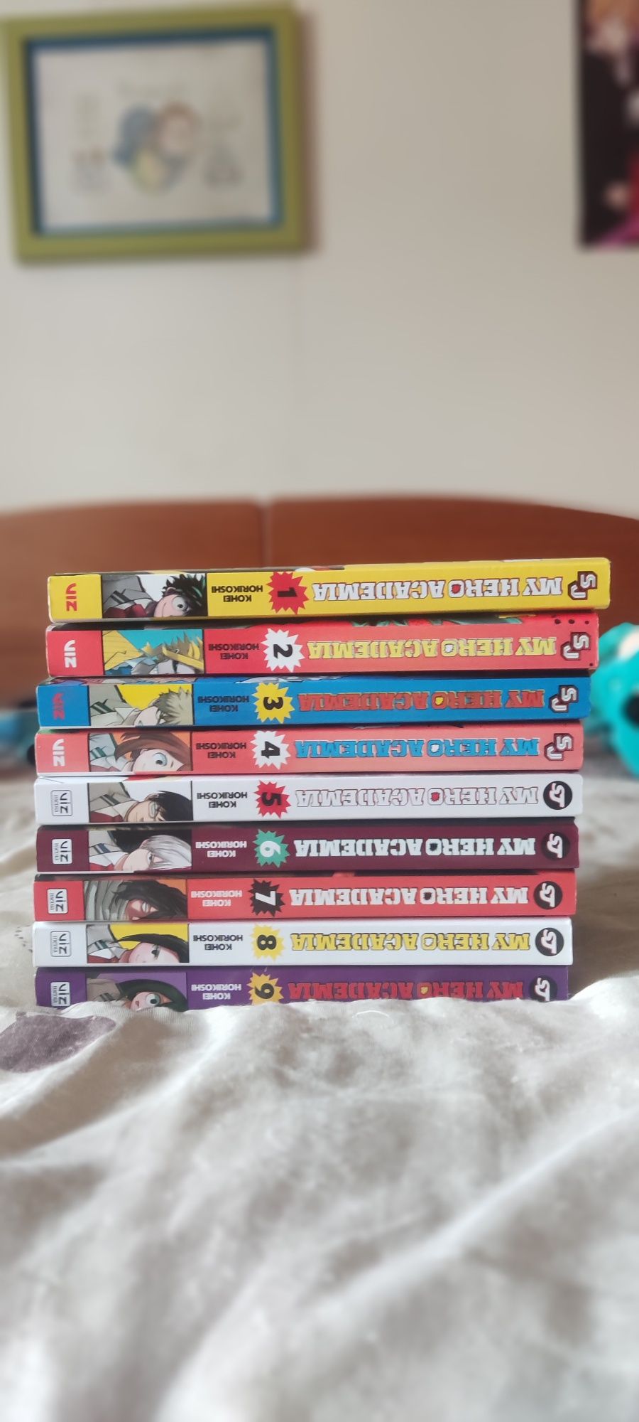 My hero academia vol. 1-9