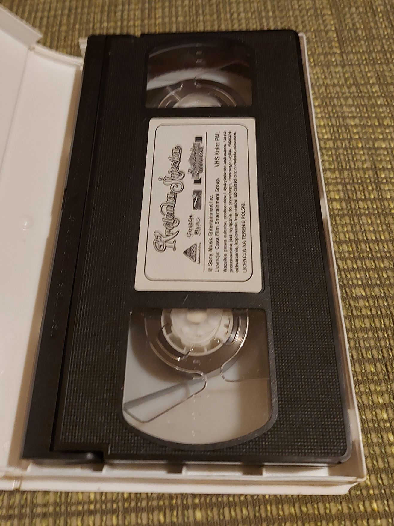 Kaseta VHS z filmem "Królewna Śnieżka"