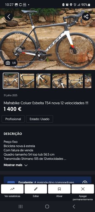 Mafrabike bicicletas de estrada