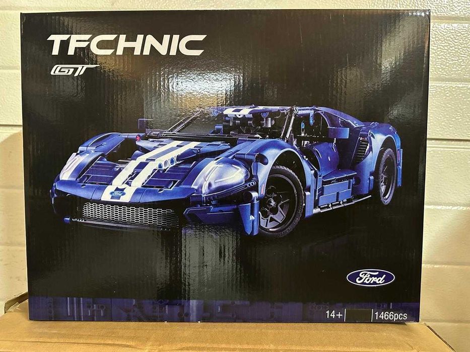 Конструктор Суперкар Ford GT з 1466 деталей, схожий на Lego