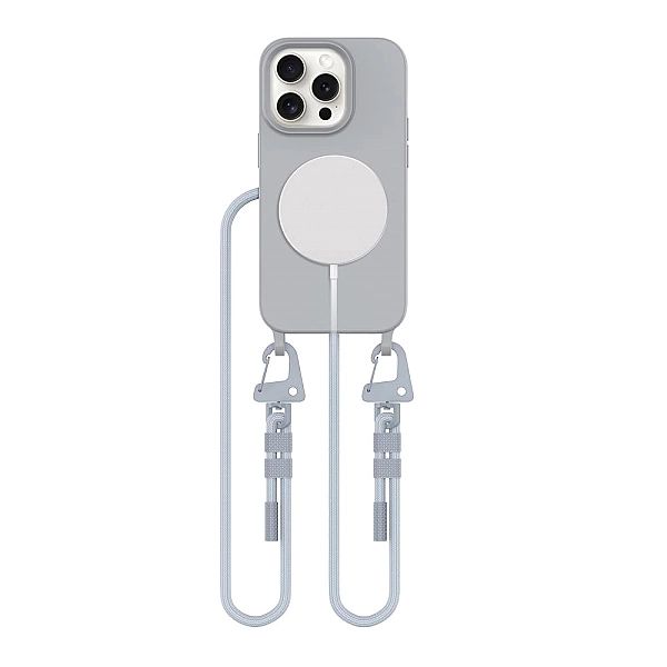 Tech-Protect Magnecklace Magsafe Iphone 14 Pro Crayon Grey