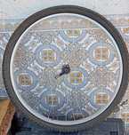 Roda de bicicleta 26 com pneu