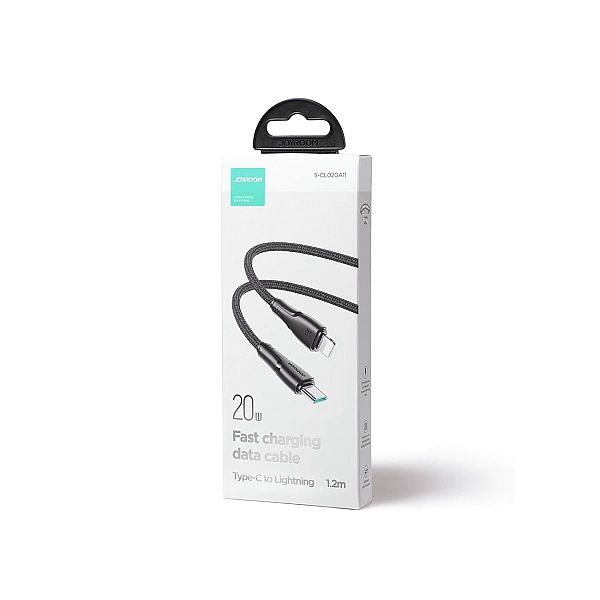 Kabel Joyroom S-cl020a11 Lightning - Usb-c 20w 480Mb/s 1,2m - czarny
