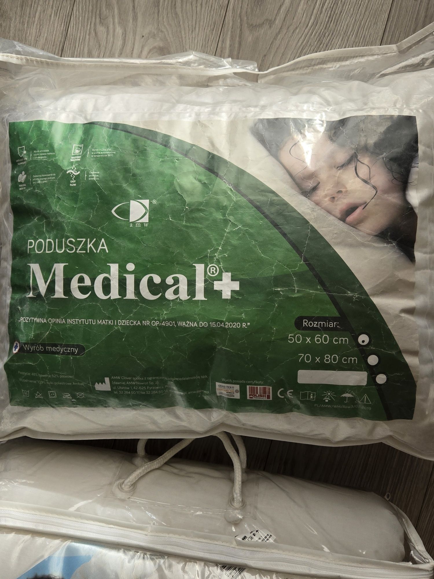 Medical+ zestaw kołdra i poduszka