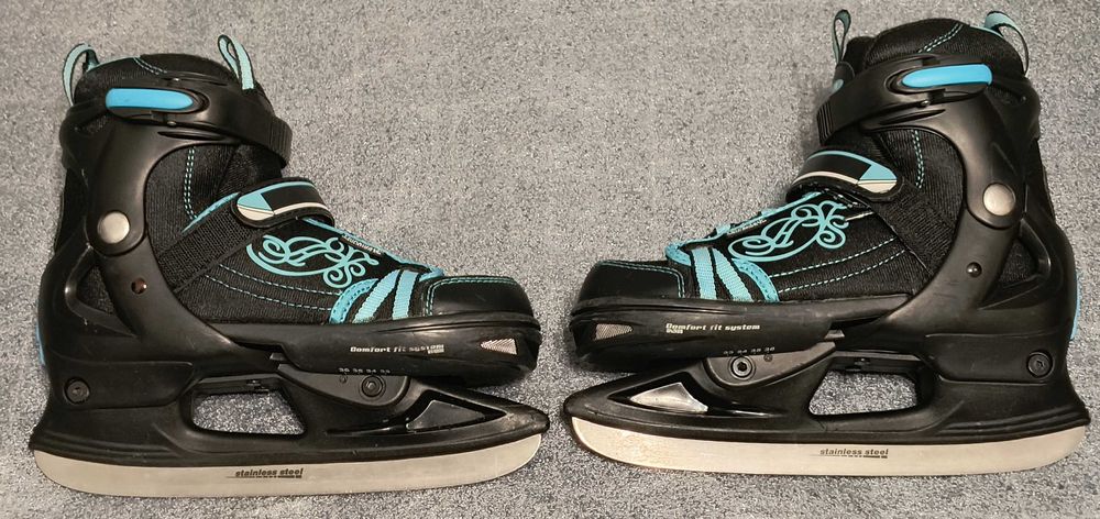 Hy Skate łyżwy regulowane rozmiar 33-36 Torba