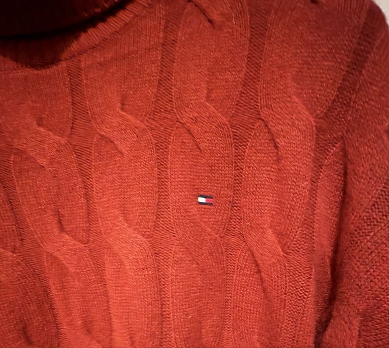 Tommy Hilfiger 100% wełna XL golf
