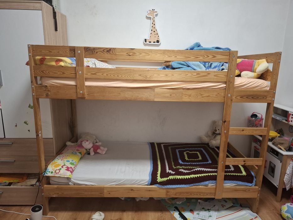 Łóżko piętrowe IKEA