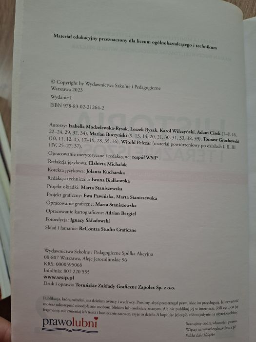 Podręcznik Historia i teraźniejszość 2