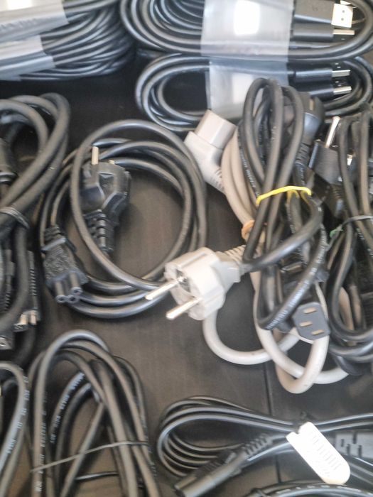 Pack Cabos HDMI/USB/VGA/Alimentação/Redes - lote completo 10 €