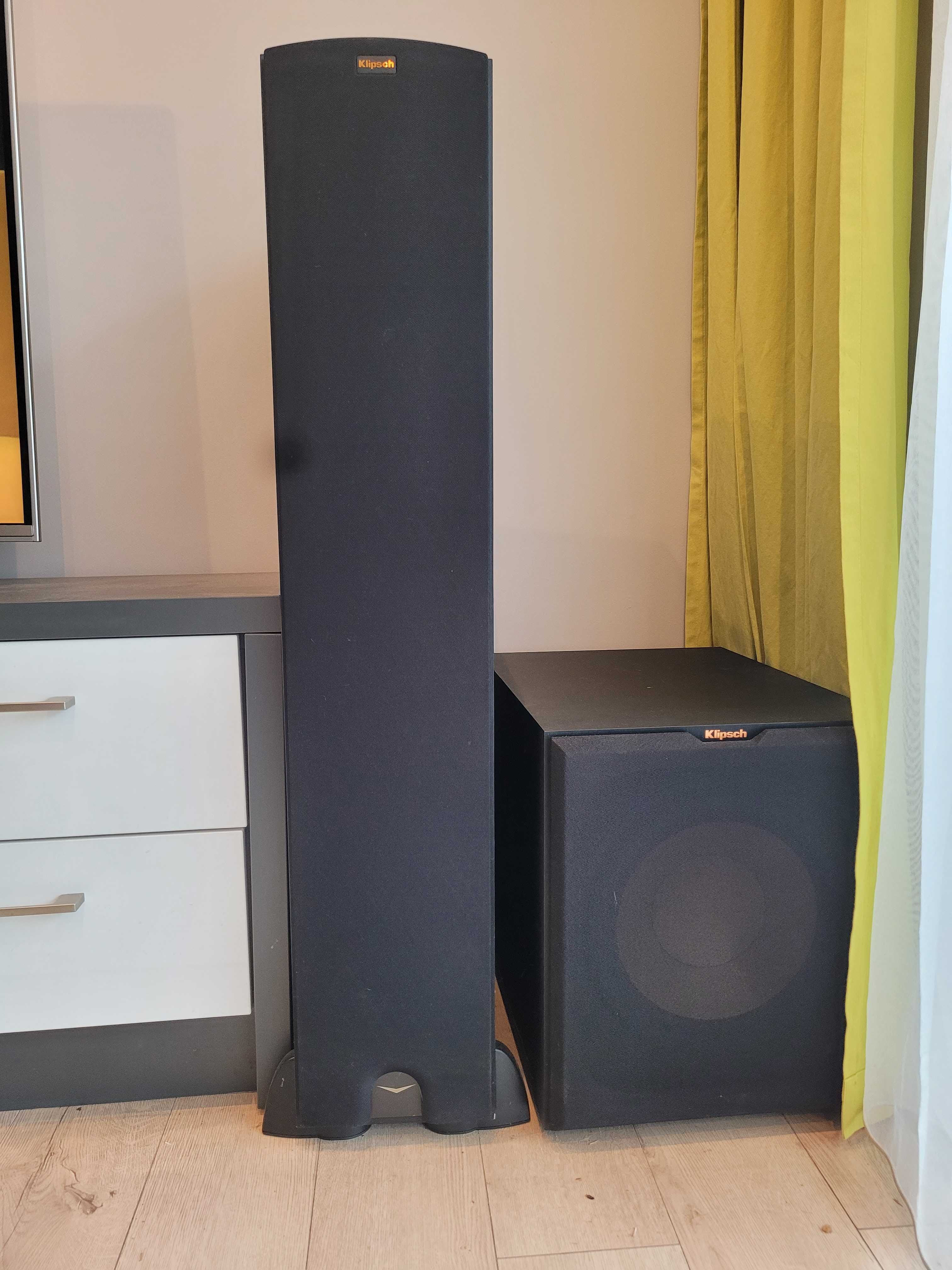 Kino domowe 5.1 Onkyo TX-NR555 + Klipsch