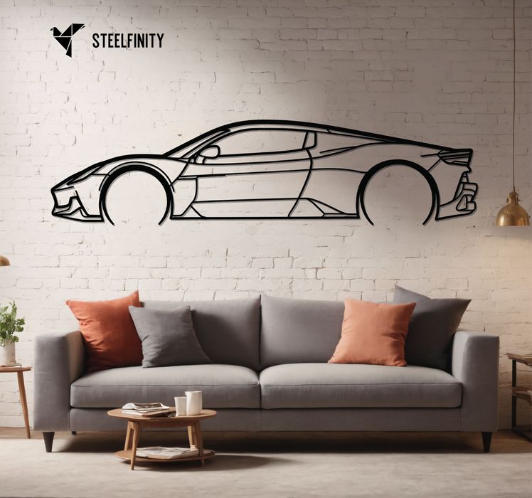 Zawieszka ścienna MC20 metalowa sztuka, obraz