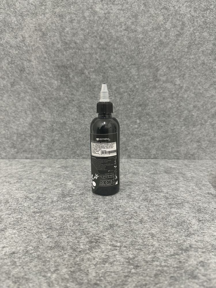 Tinta preta Panthera Black Gold 150ml tatuagem tattoo tatuar