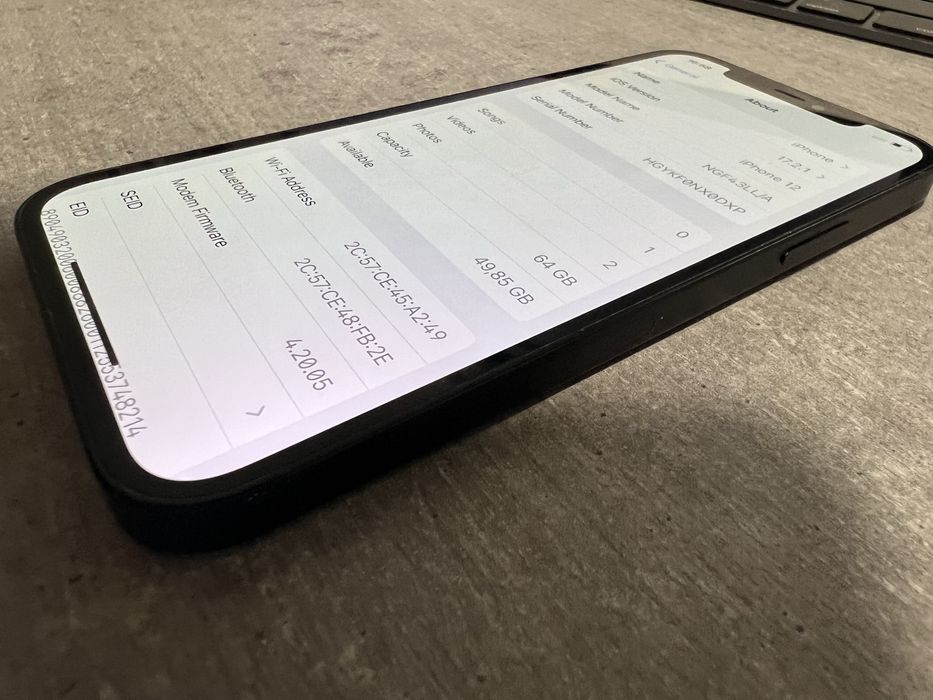 iPhone 12. 64гб. Black. Чорний. Гарантія. З США