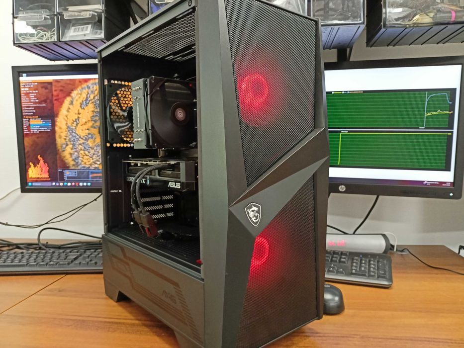 Nowy Komputer Gamingowy Ryzen 7 8700f 32GB 1TB SSD RTX 5070 W11 FV23%