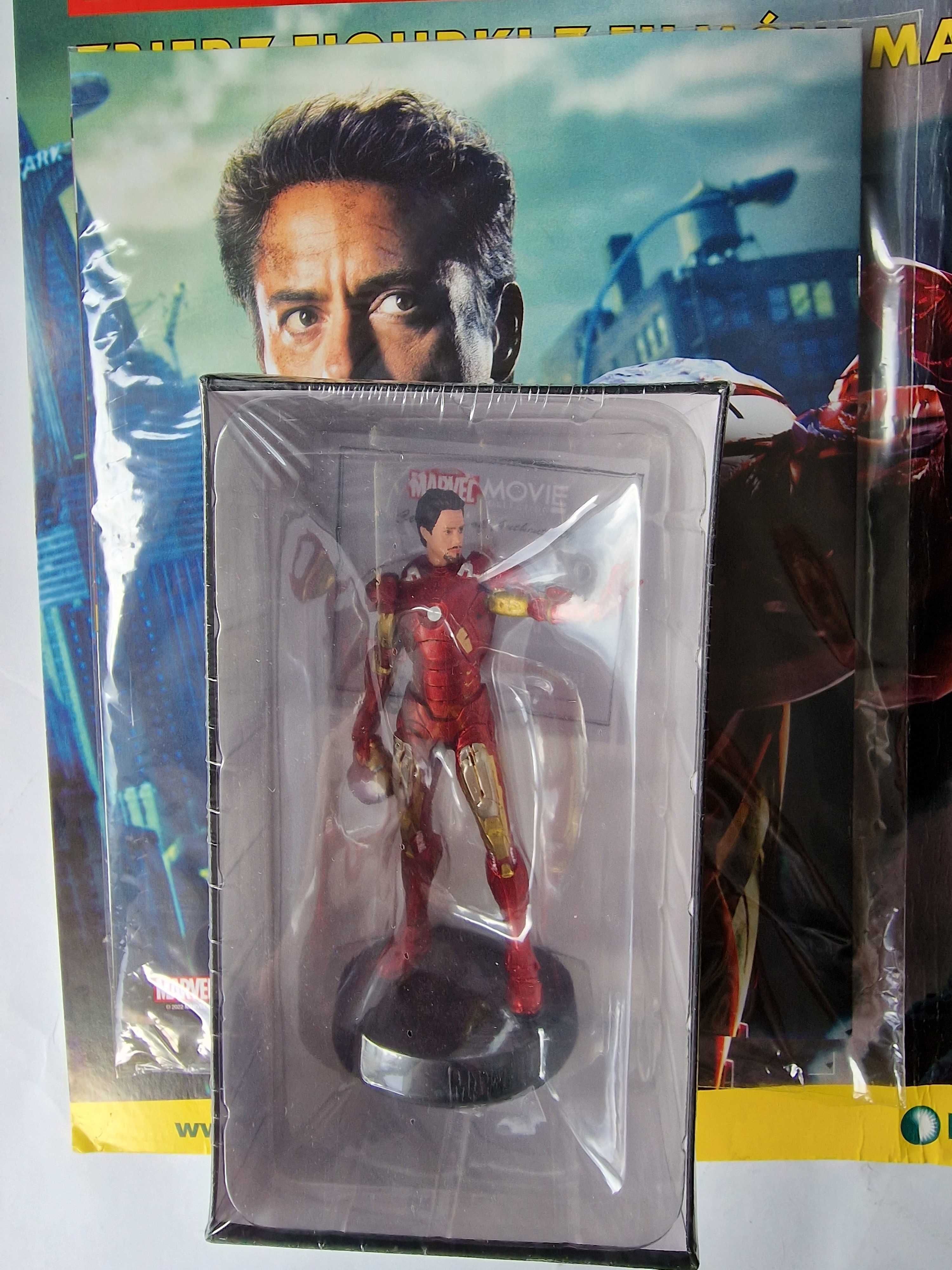 Marvel Movie 1/2022 figurka Iron Man 13 cm DEAGOSTINI De agostini