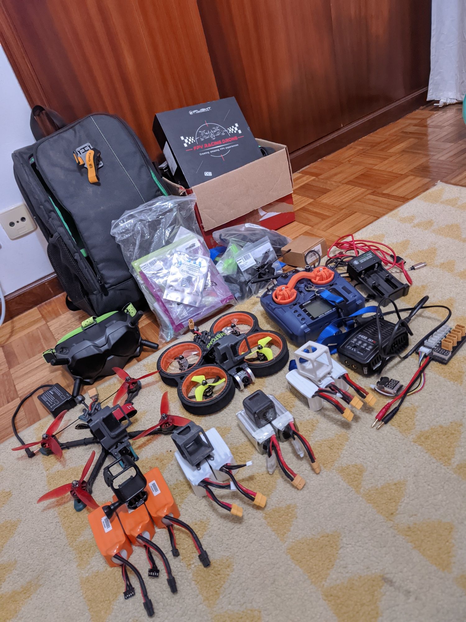 Kit FPV 2 drones Digital + extras