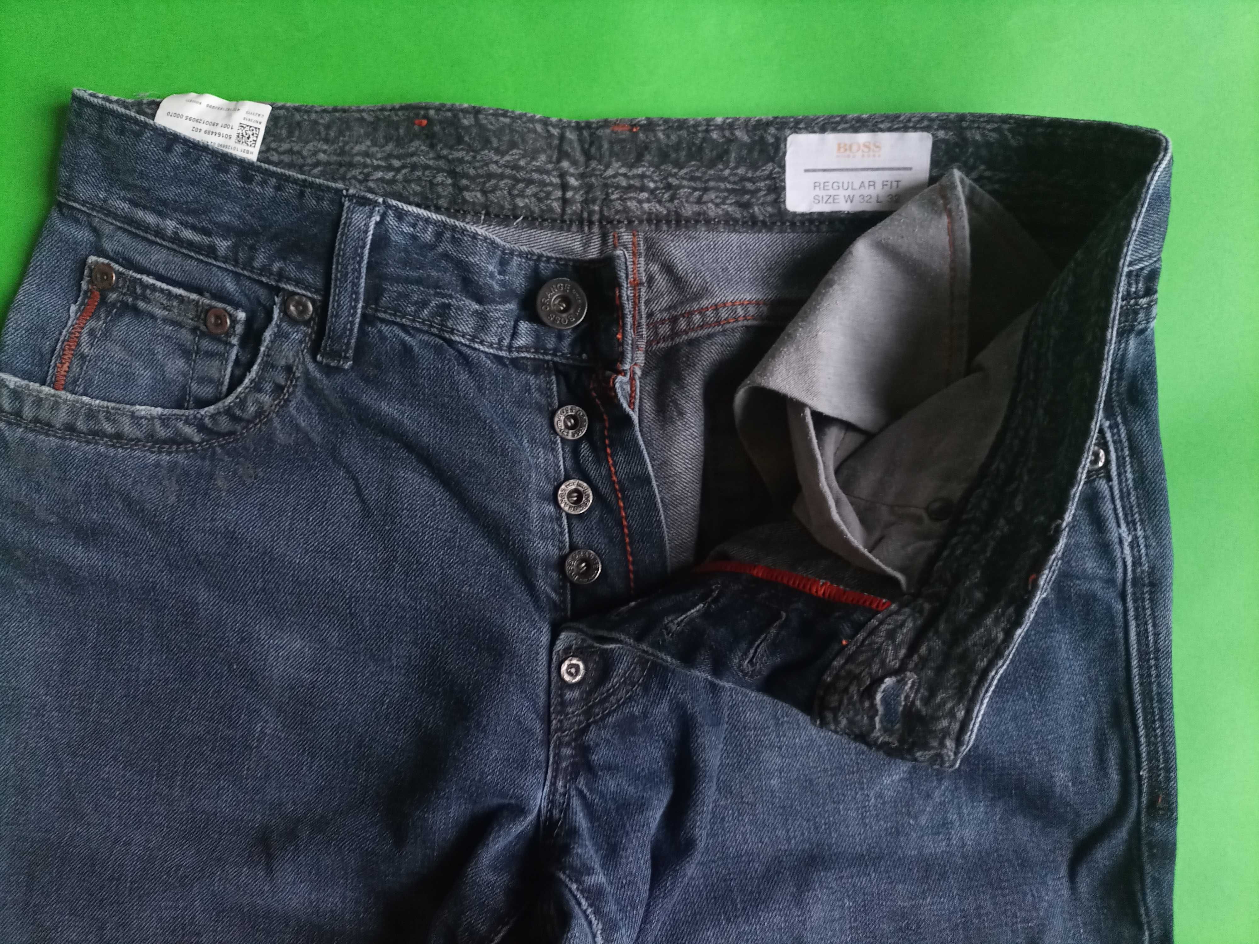 Boss Hugo Boss spodnie męskie jeansowe W32 L32