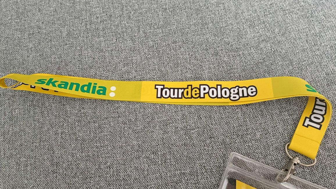 Tour de Pologne identyfikator komitet etapowy Lang Team.