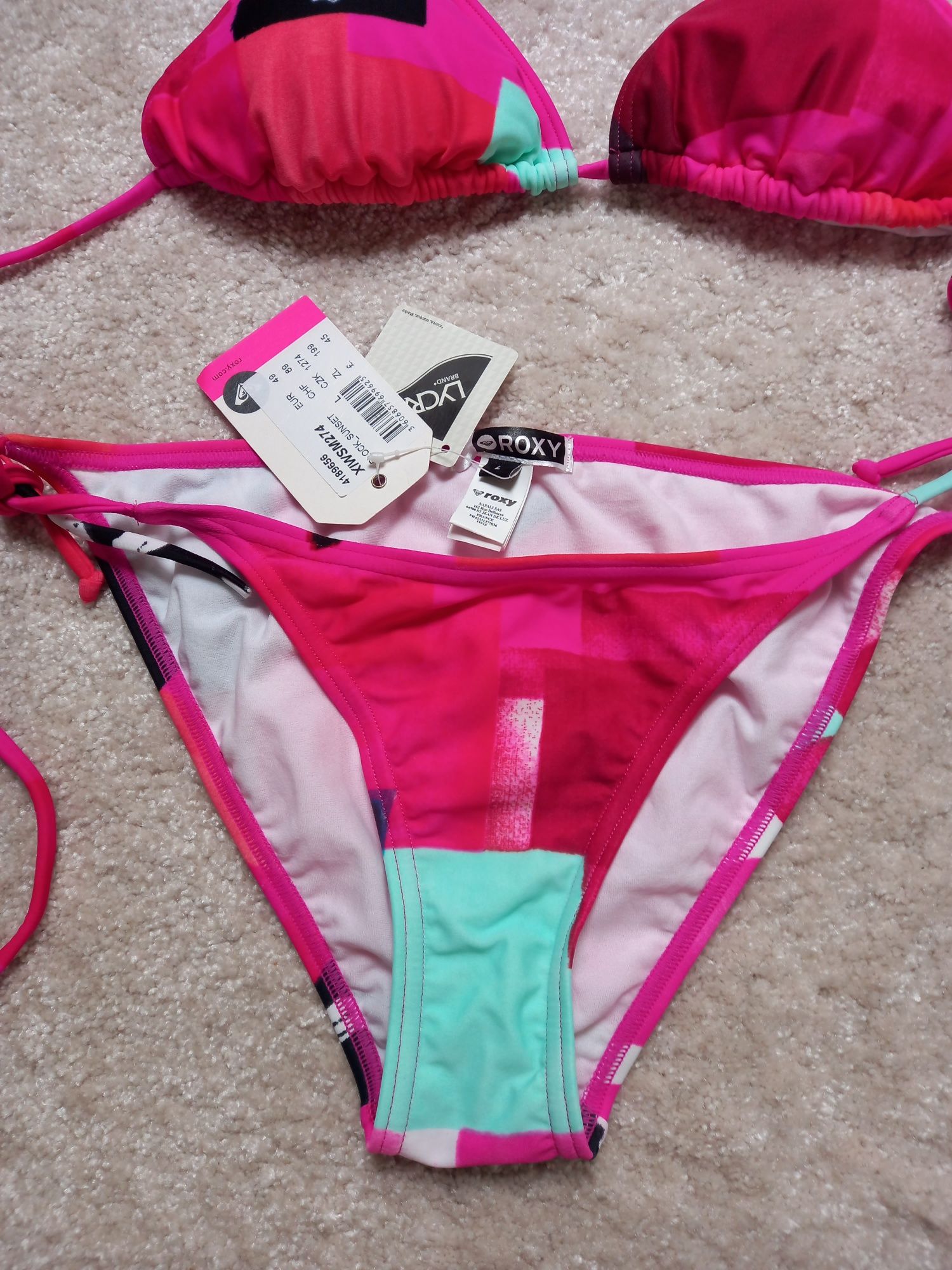 Roxy strój kąpielowy bikini M/L