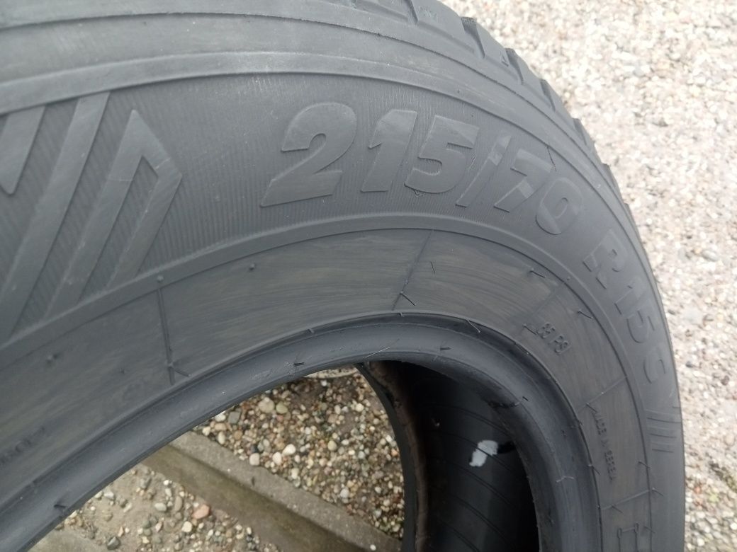 2x Opony Używane Letnie 215/70R15C Kormoran