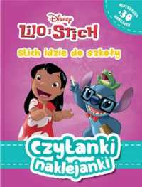 Czytanki naklejanki. Stitch idzie do szkoły - praca zbiorowa