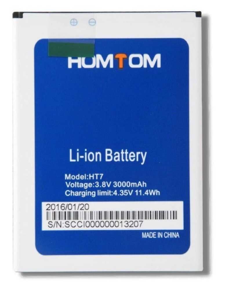 Bateria do telefonu HOMTOM HT7 3000mAh 3.8V