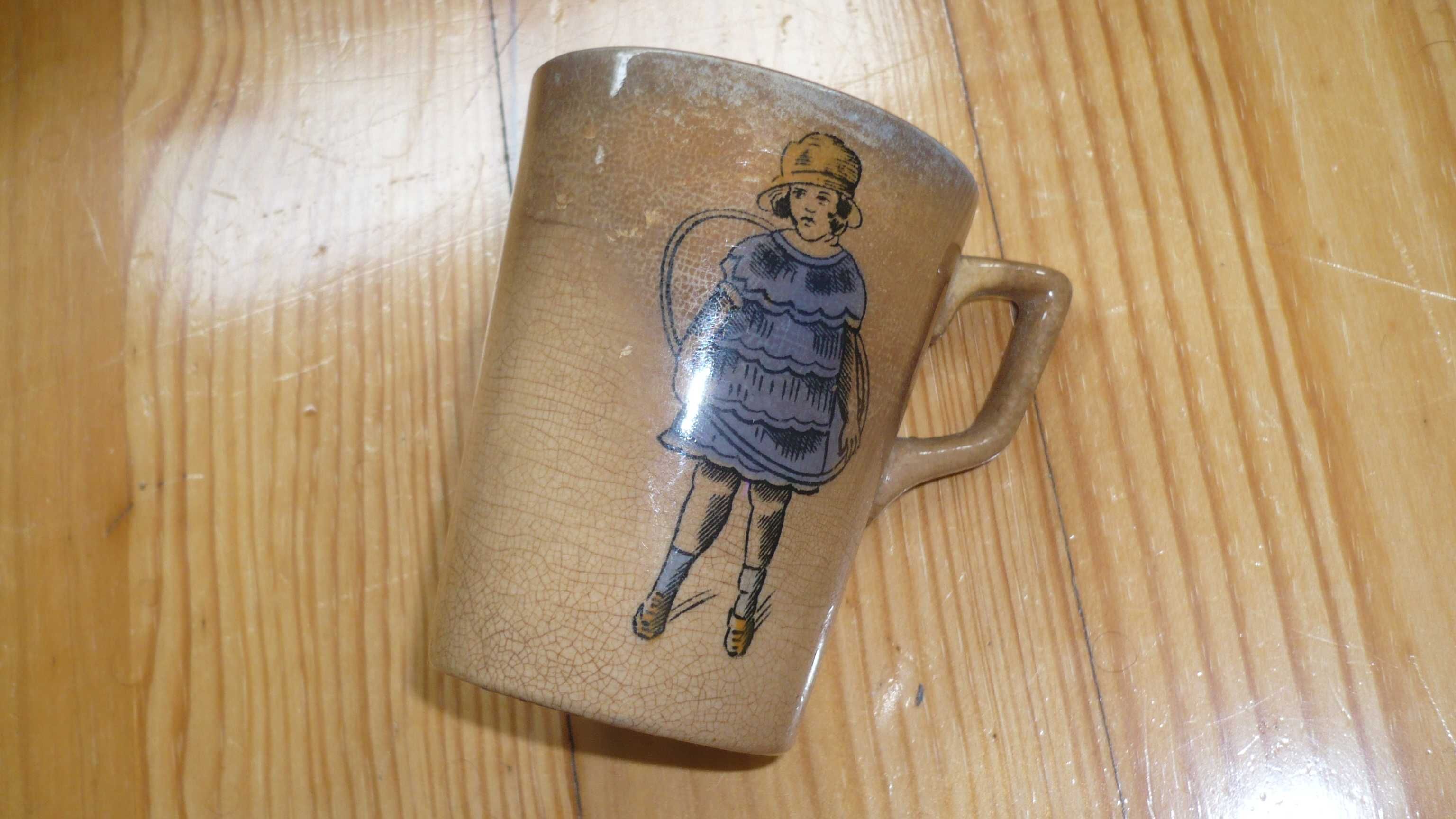 Caneca Infantil em Faiança de Sacavém - Muito antiga