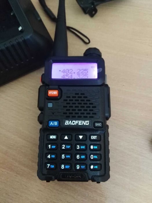 Рация Baofeng UV-5R Black ZS + антенна NA-771 (144/430 MHz) в подарок!