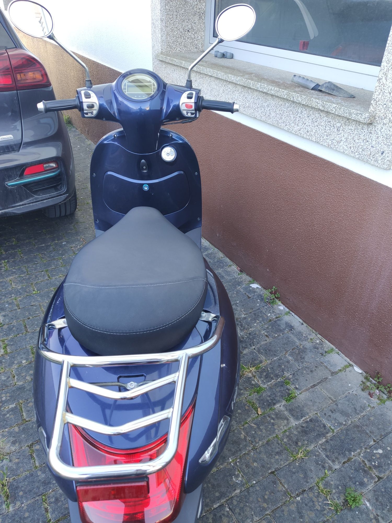 Scooter Eléctrica WAYSCRAL E-quip Azul (Equivalente 50cc)