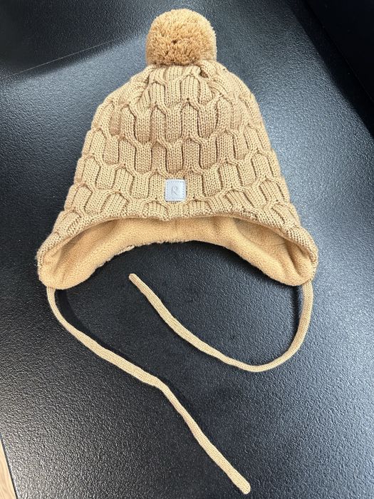 Czapka dziecięca Reima — rozm. 50, 100% merino, stan idealny