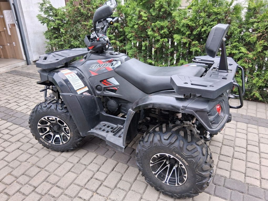 Linhai 370 promax 4x4 Rok 2023 Super Stan plus pług do śniegu