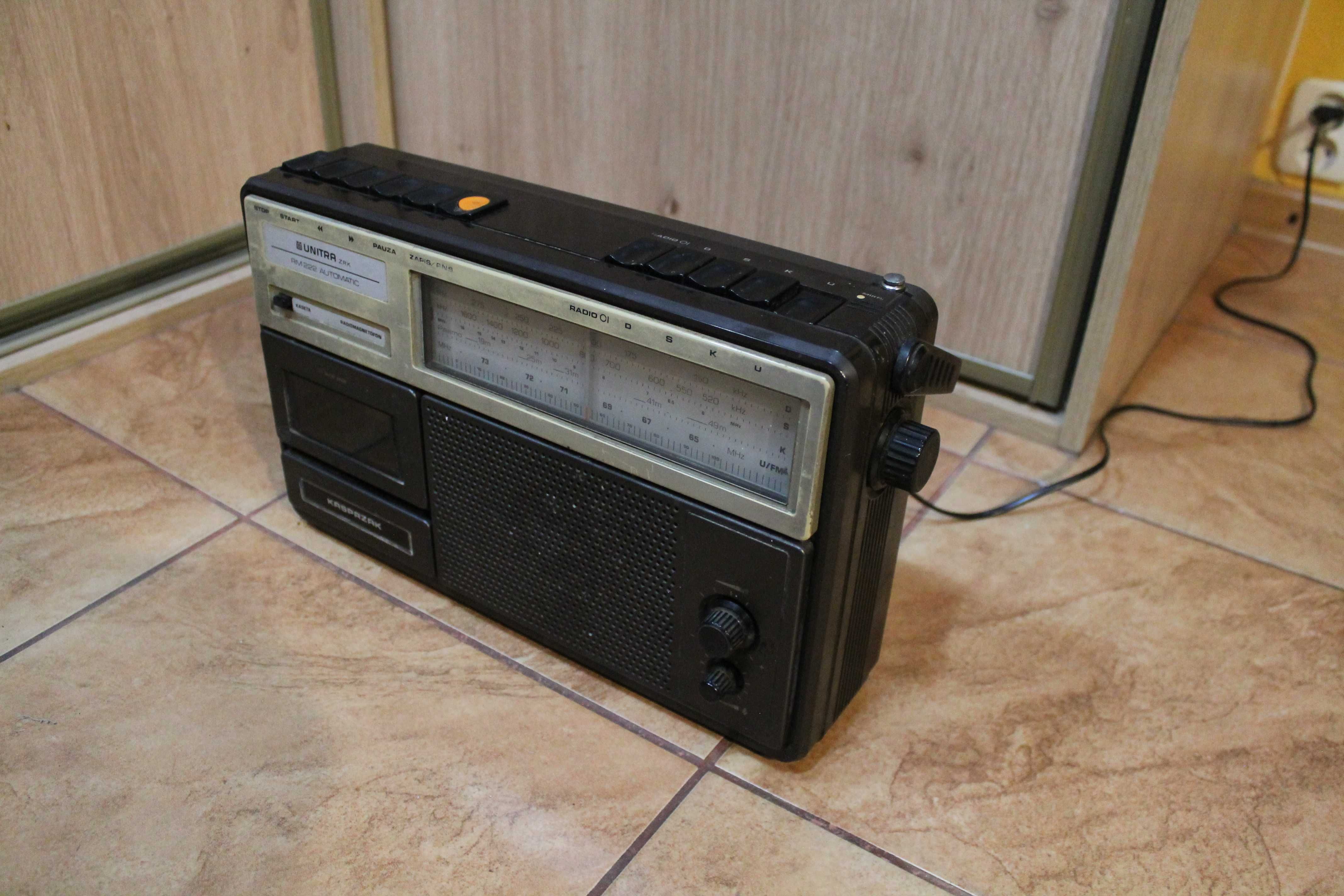 Radiomagnetofon Unitra ZRK RM222