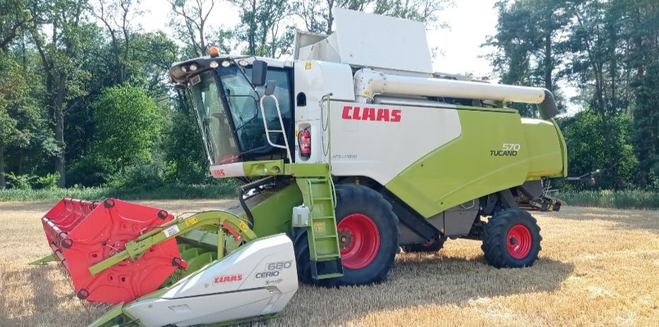 Claas Tucano 570 Heder Cerio 680