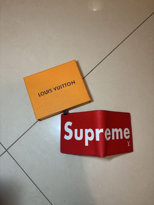 Portfel Supreme x Louis Vuitton