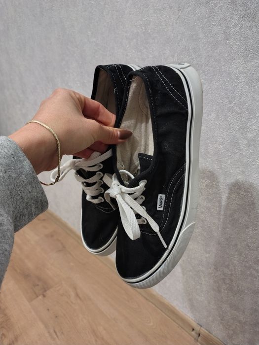 Vansy trampki czarne