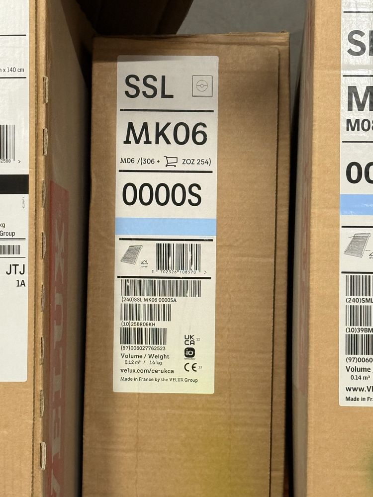 roleta zewnętrzna VELUX SSL MK08 0000S