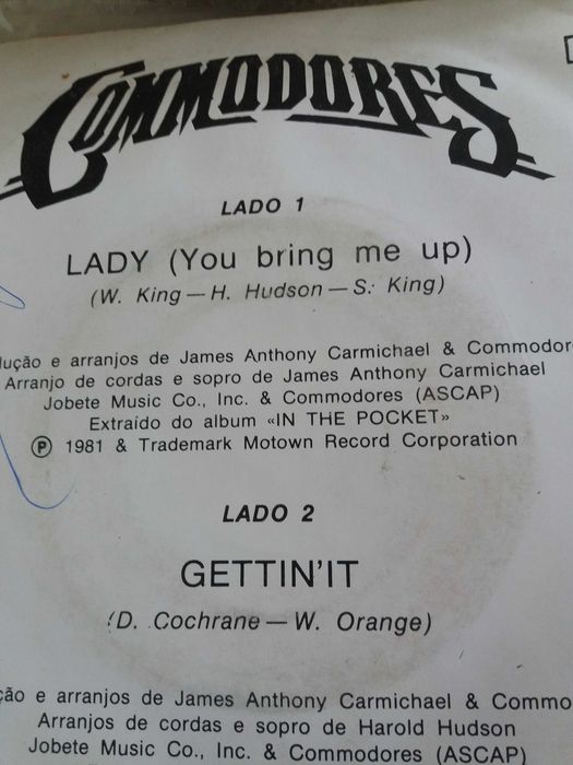 Disco de vinil antigo
