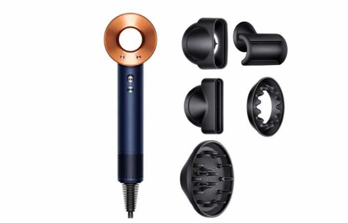 Фен Dyson HD08 Supersonic Prussian Blue/Rich Copper