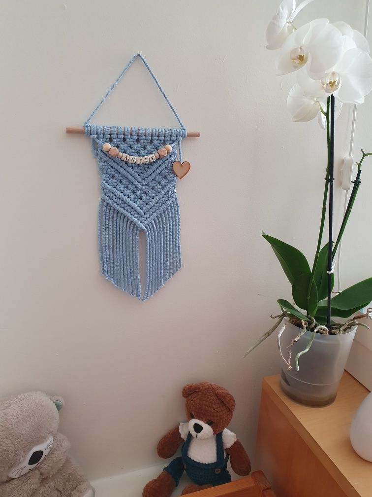 Makrama boho handmade rękodzieło prezent