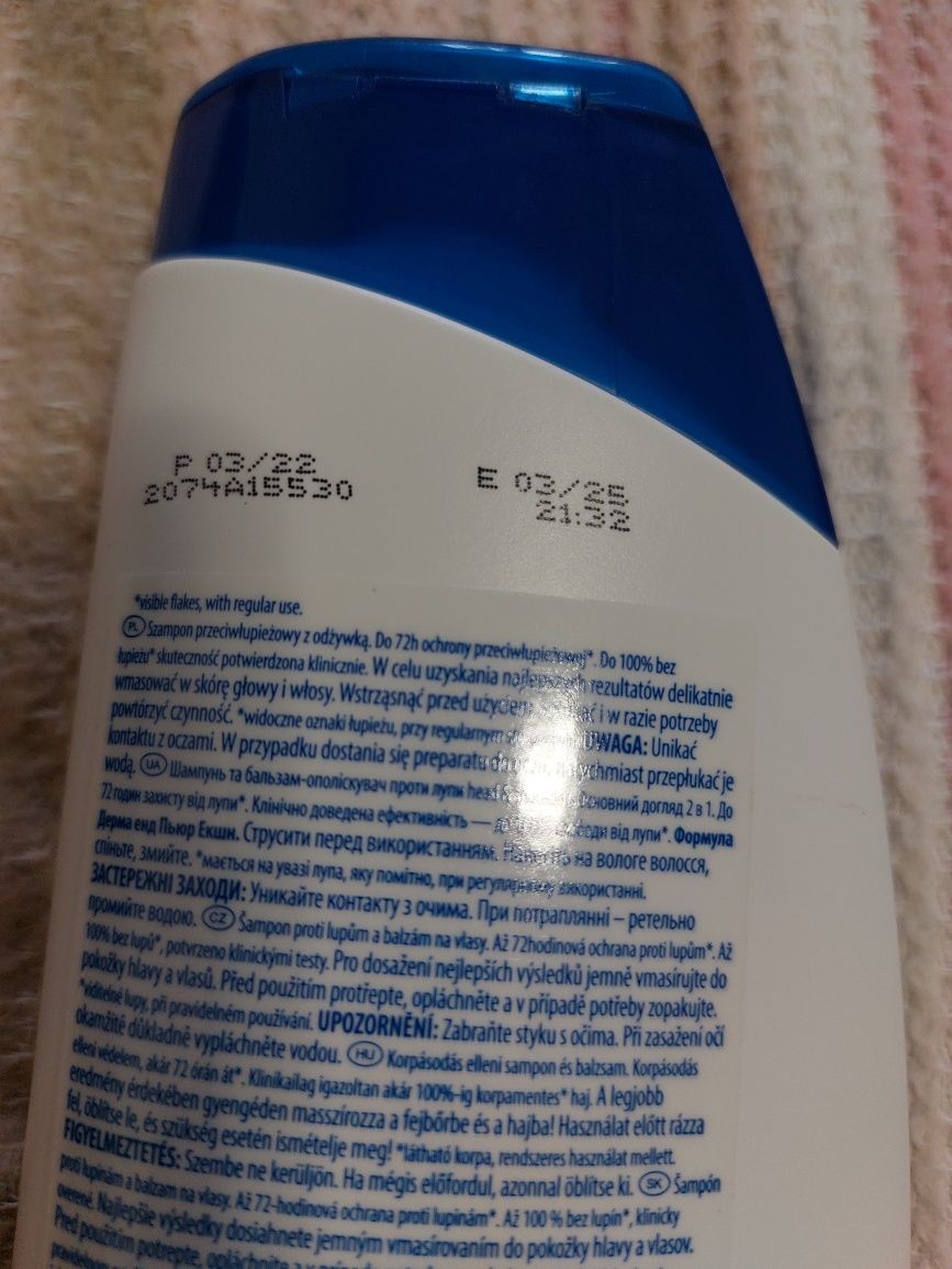 Шампунь  кондиционер  против перхоти,  Head and shoulders. 360 мл.