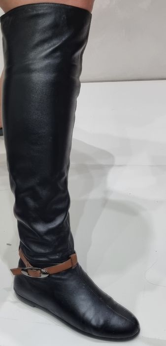 Сапоги, ботфорты, натуральная кожа Zara,Isabel Marant,Sasha Fabiani